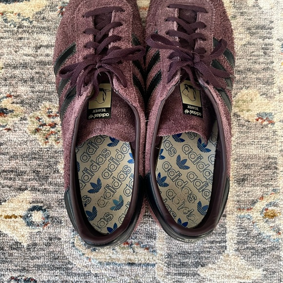 Adidas Samba Shoes - Purple Suede “Beaver” - Picture 3 of 5